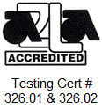 A2LA Accredited A2LA Accredited